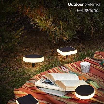太阳能地埋灯防水花园led灯户外围墙灯家用地坪装饰灯插地草坪灯