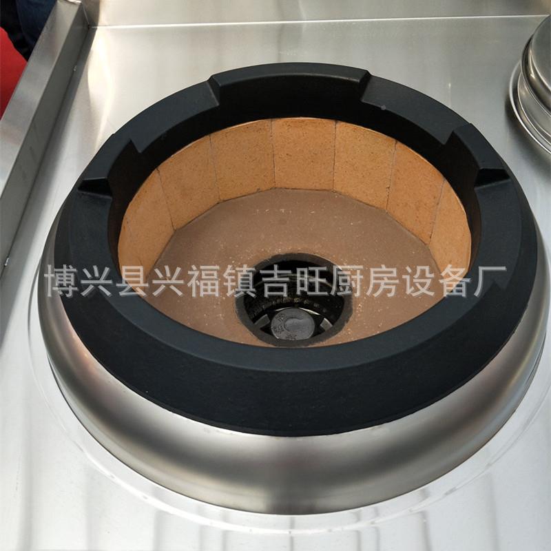 工程灶火广式气两用灶耐材厨料膛灶250酒店食堂房商用猛火静音油