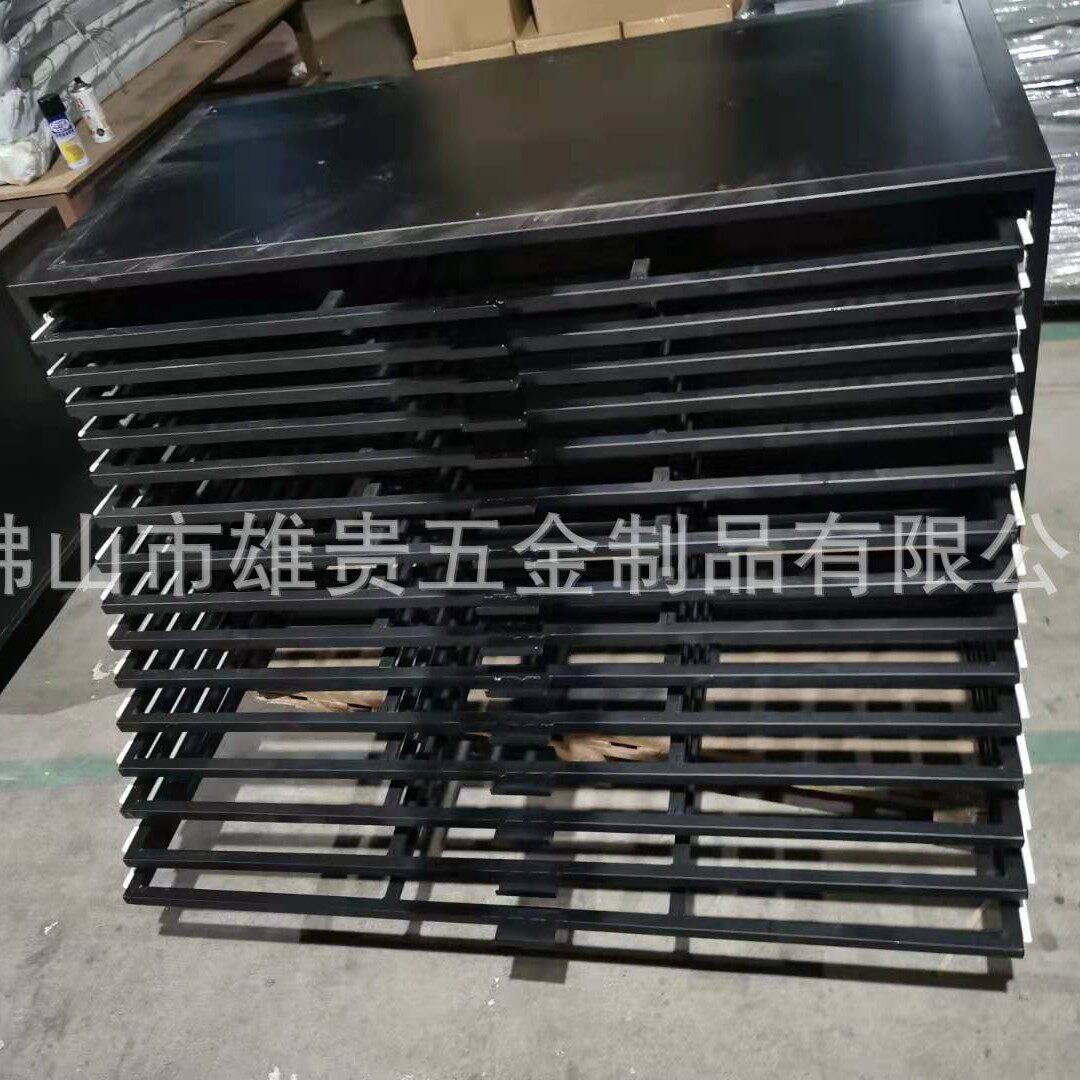 木板地板产品展示架瓷砖石英石样板展架立式陶瓷地砖带拉手抽屉式