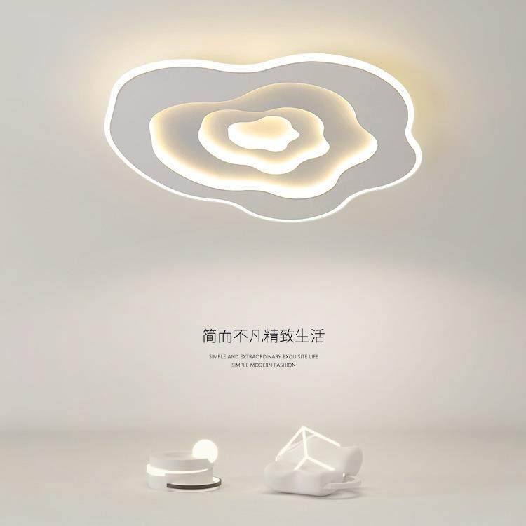 创意极简客厅灯吸顶灯现代简约大气高端2025年新款卧室灯智能灯具