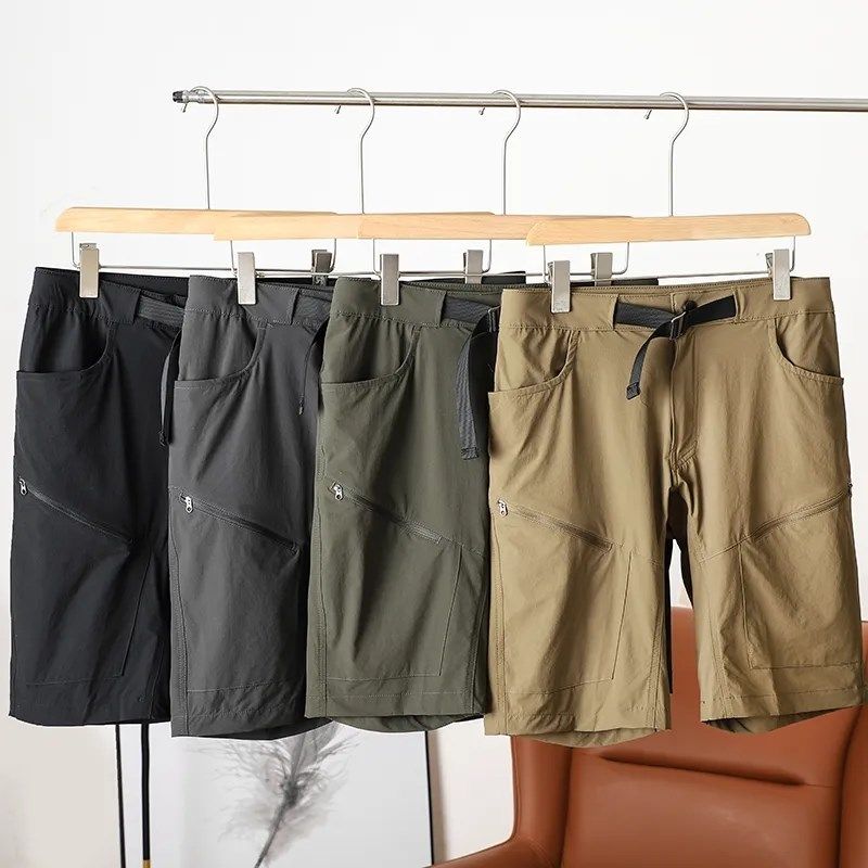 夏季多口袋夏季新款功能速干短裤男士立体剪裁防泼水户外休闲短裤,男装,短裤,淘宝优惠券,粉丝福利购,淘宝优惠卷