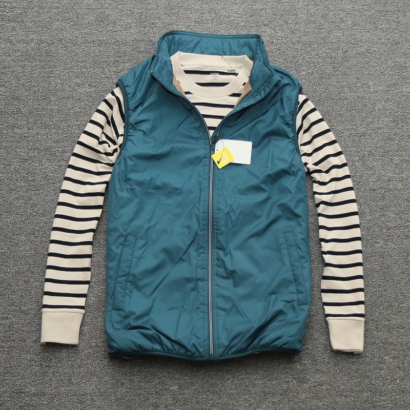 日单 立领全不倒绒棉背心男 秋冬保暖防风防泼水加绒夹克运动马甲,男装,常规马甲,淘宝优惠券,粉丝福利购,淘宝优惠卷