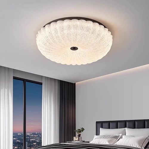 意式极简卧室灯吸顶灯现代简约轻奢主卧房间灯全光谱护眼书房灯具