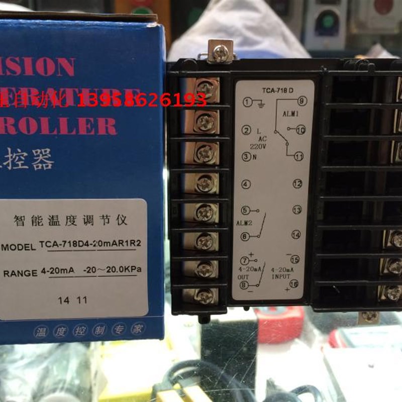 KEYANG科洋 TCA-718 TCA-718D4-20mAR1R2 4-20mA输入 智能压力表