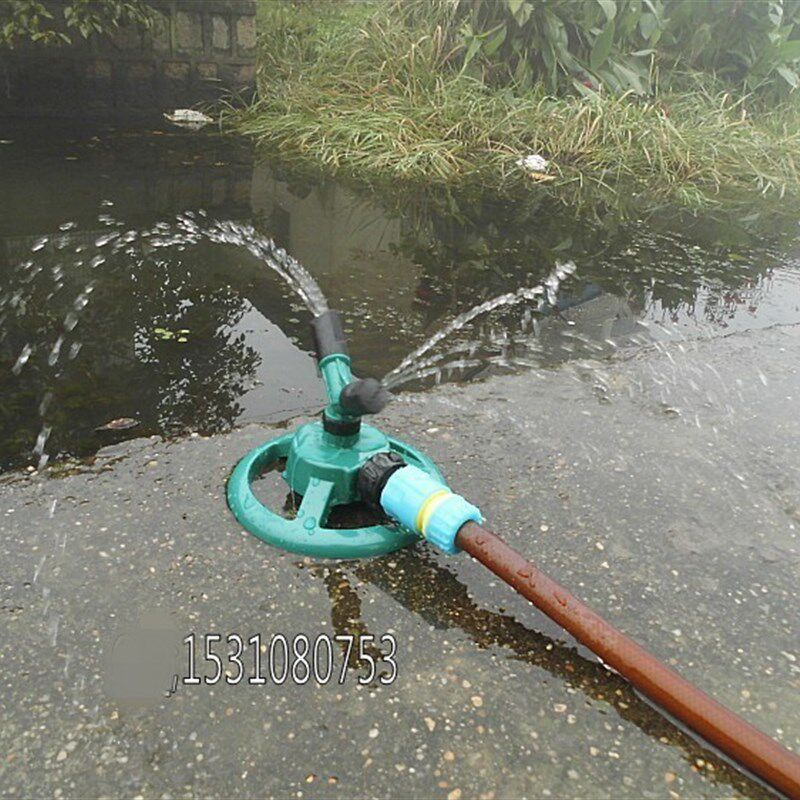 可选套装洒水浇花浇菜喷头自动旋转园艺洒水器浇水降温除尘可调