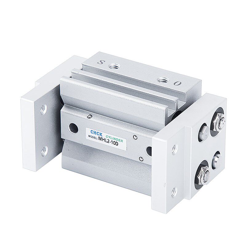 CHCK宽阔气动手指气缸MHL2-10d16d20d25d32d40d加长d1开闭d2夹爪