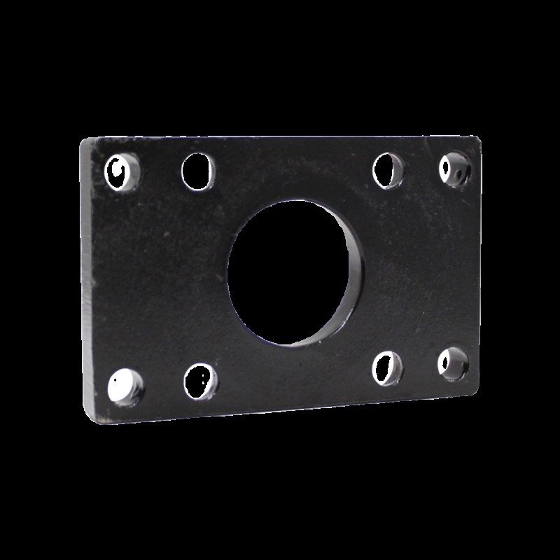 气缸CA单耳尾座CB双耳底座 LB脚架支架FA 法兰板固定安装配件接头