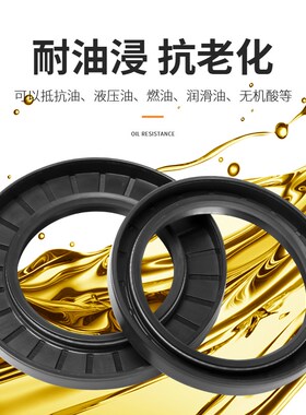 NQK TC骨架油封16*22.75*4.5 内径16外径22.75厚度4.5 油封