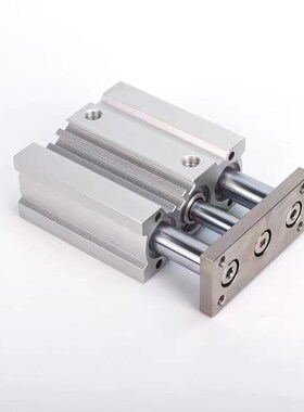 三轴三杆导杆气缸MGQL12/16/20/25/32/40/50/63-10/20/30/40/50