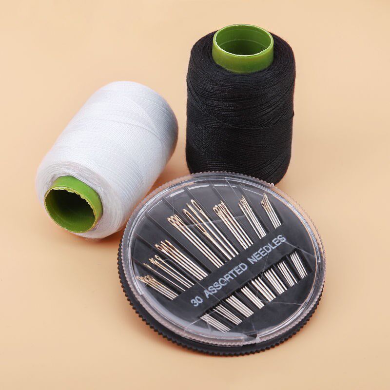 家用缝纫针线套装缝补衣服手工diy缝补线黑白手缝线彩色缝衣线