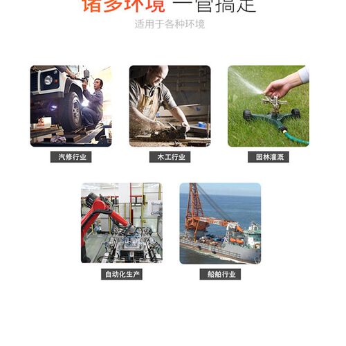 PU气管8*5气泵软管高压软管空压机气动气管透明气泵管8mm10mmPU管