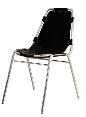 DPstudio 中古风马鞍皮餐椅博主同款包豪斯办公椅设计师洽谈椅