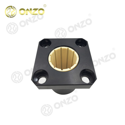 igus易格斯方法兰工程塑料直线轴承J-LMK10 12 16 20 25L滑动轴承