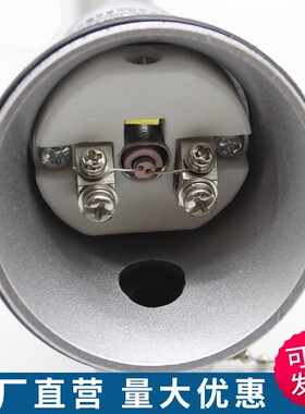 铂铑热电偶 测温传感器S型B型 耐高温WRP-130  WRP-100高温炉刚玉