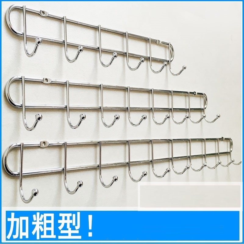 壁挂门后钩子水泥墙挂衣钩挂衣架复古挂钩门口打孔墙上钩一排