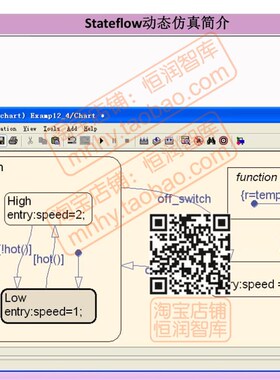 Simulink状态机建模仿真模型图形技术无人机控制系统Stateflow