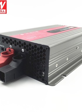 明纬电源PB-600-12/24/48V 600W 2/3/8段式铅酸蓄电池充电器NPB