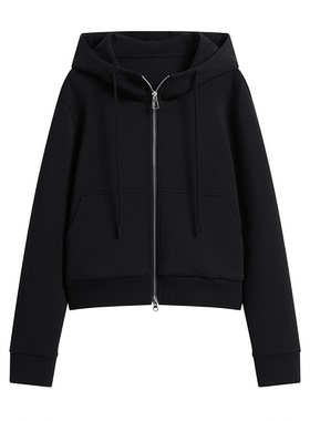 【妙妙推荐】休闲宽松连帽卫衣外套4314