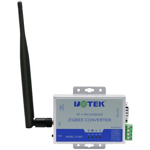 宇泰(UTEK)Zigbee 2.4G转RS232/485/422无线数传模块 UT-930