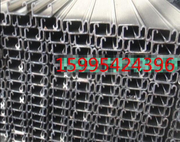 厂家直销41*41*1.5mm 不锈钢304冲孔c型钢/无孔304c型钢光伏支架