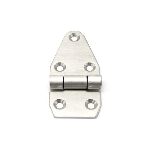 304不锈钢拉丝105*49.5*3三角形铰链 CL107承重型自动化设备合页