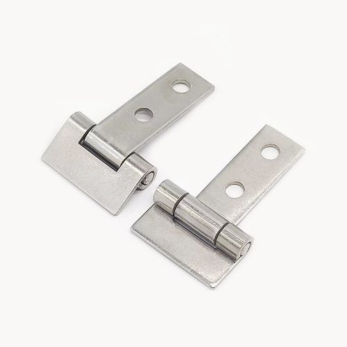 HT041-12仓储304不锈钢T型焊接铰链配封箱机变速箱门平开折叠合页