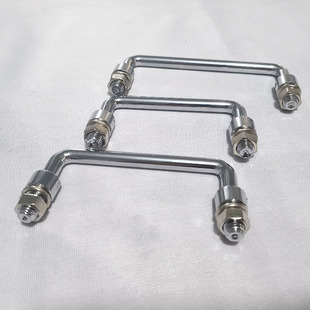 304不锈钢碳钢机柜可转动LS506拉手折叠式 工具箱电柜把手折叠拉手