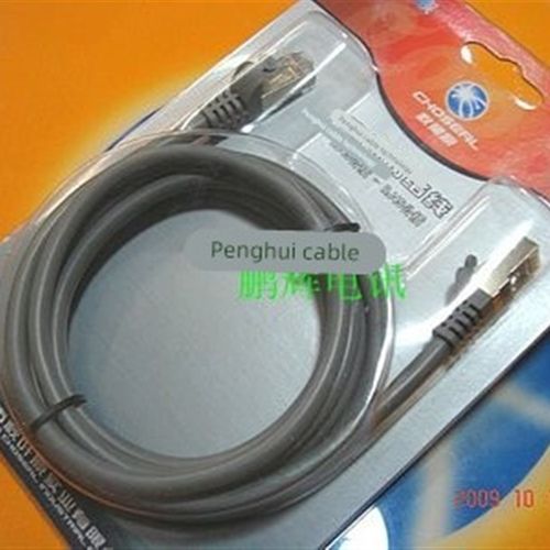 Choseal/秋叶原 Q567网线数据线超五类纯铜高速1  30米双头跳线