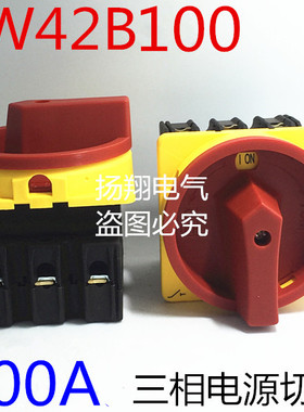 LW42B100-1016/LF101 电源切断开关100A  转换开关 凸轮开关