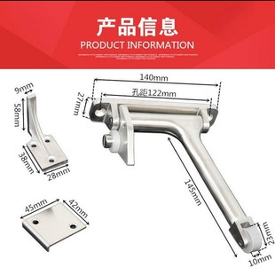 加重型防火门美标顺位器304不锈钢精铸顺位器 双开门顺序器缓存器