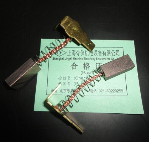 J164含铜弹簧碳刷 6X10X20