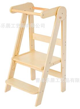 儿童木制垫脚凳厨房帮手具有可折叠功能learningtower