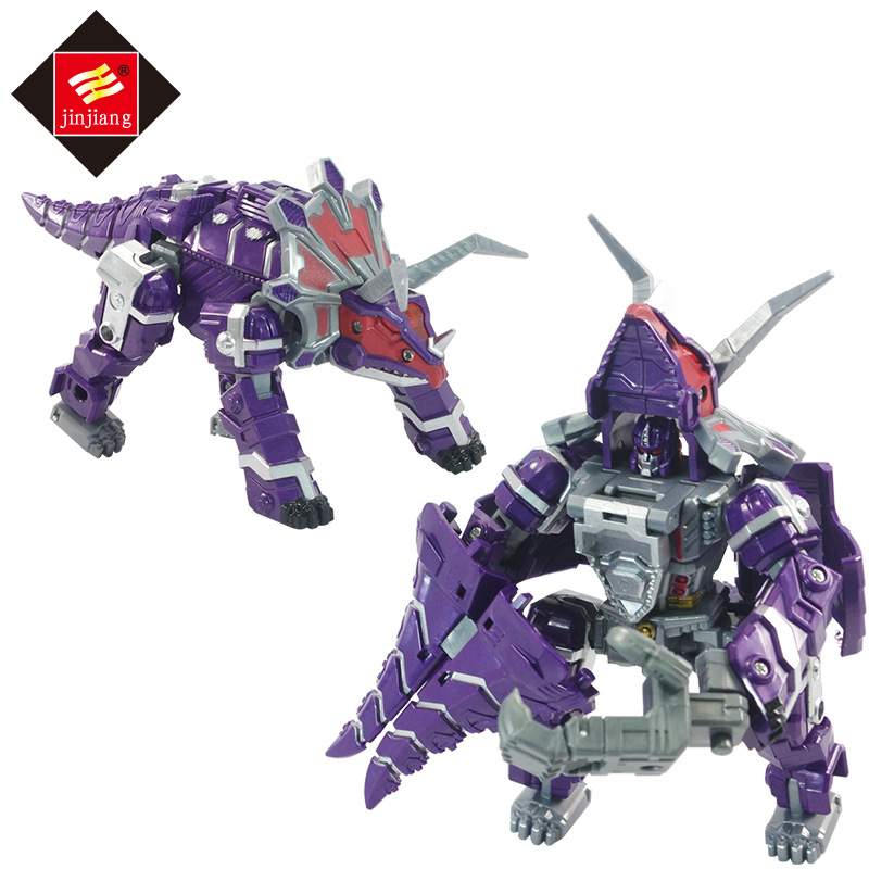 锦江变世恐龙儿童钢索变形玩具 机器人模型合体修罗王金刚5