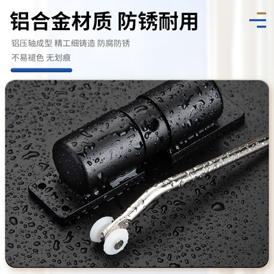 闭门器自动关门回弹关门器免开槽木门拉门简易家用缓冲闭合器