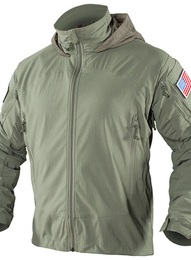 Pata PCU L5软壳战术冲锋衣海豹美军作战训练服装外套户外男夹克