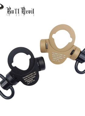 元素TROY双边快拆旋转背带环M4战术QD扣AEG环扣J9 HK416改装配件