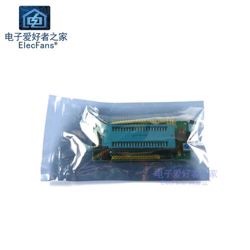 (成品)51单片机 最小系统开发板 STC89C52 AT89S52 40P紧锁座模块