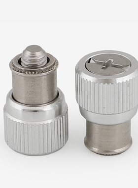 松不脱弹簧螺丝手拧螺钉压铆面板机柜箱组合螺丝钉PF22-M3M4M5M6