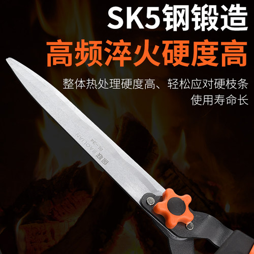 园林园艺大树枝剪刀修花剪绿化修枝剪树枝果树强力草坪花木绿篱剪