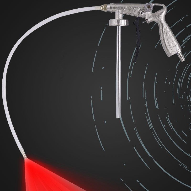 新型可调汽车底盘装甲喷枪喷砂枪喷壶气动油漆喷枪带壶涂料喷胶枪