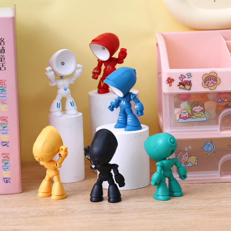 桌面磁吸小夜灯办公室工位电脑桌书房装饰摆饰送朋友创意实用礼物