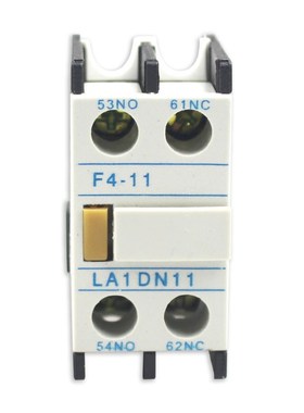 交流接触器CJX2辅助触头 F4-11(LA1-DN11)触点 一开一闭交流辅助