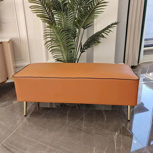 轻奢试衣间凳子服装店专用凳子长条凳换鞋凳沙发凳换衣凳休息坐凳