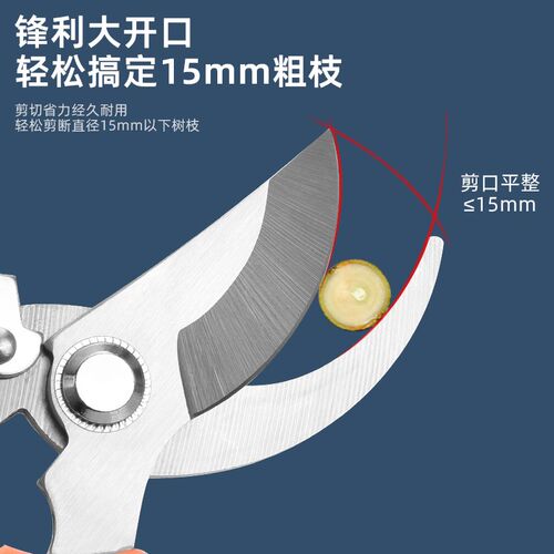 剪树枝剪刀专用花剪园艺园林修枝园丁剪嫁接强力采摘省力修水果树