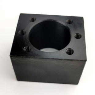 钢螺母座2005滚珠丝杠3205丝杆螺母座丝母座1605铁螺母固定转换块