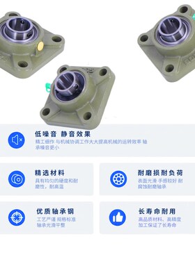 方形外球面轴承座UCF305 306 307 308 309 310 311 312 313 314R3