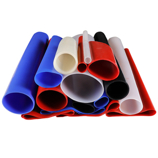 大口径硅胶软管160mm-400mm机械软连接圆管耐高温透明变径软胶管