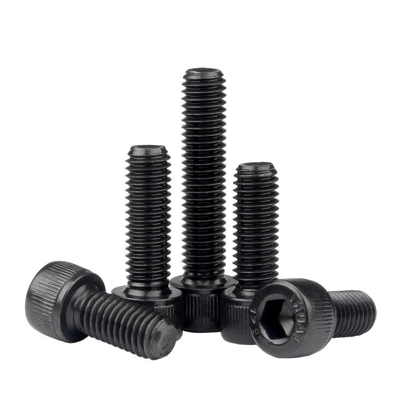 12.9级高强度螺栓圆柱头内六角螺丝杯头螺钉全牙M1M2M3M4M5M6-M24