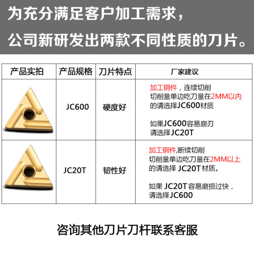 数控刀片车钢件三角开槽刀粒粗车神器TNMG160408R-S外圆反刀刀片