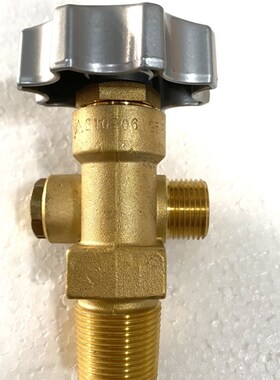 保压阀QF-40B带顶针阀门PZ27.8接口 50升气瓶阀5/8内丝阀20mpa